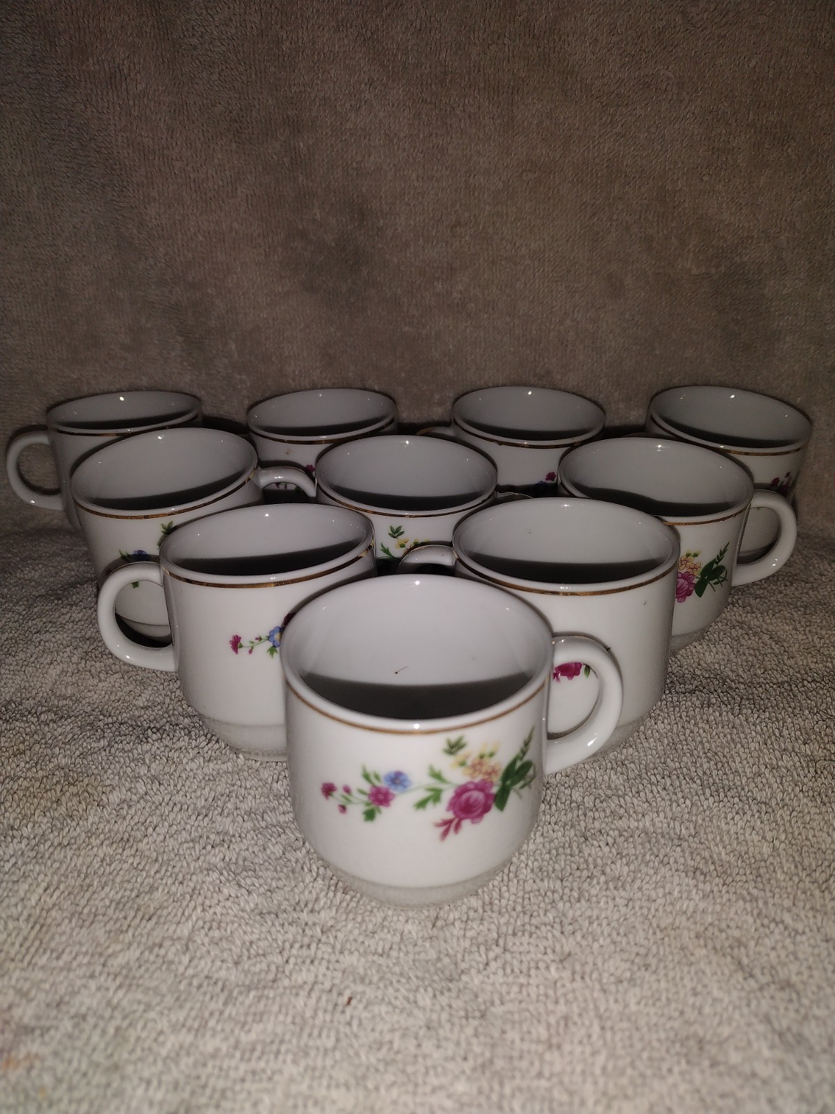 Cups And Saucers Set Of 10