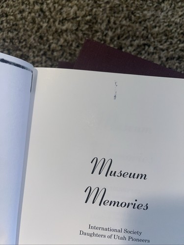 Museum Memories Kompletter Satz 9 Bände Töchter von Utah Pioniere HLT-Geschichte - Bild 14 von 17