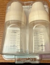 Spectra 160ml Breast Milk Storage Bottles, 2 Pack, Sealed