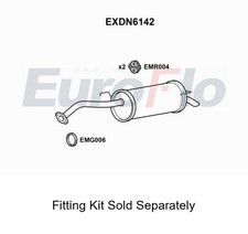 Rear Muffler Silencer Insert Exhaust System Fits Nissan Note EuroFlo EXDN6142