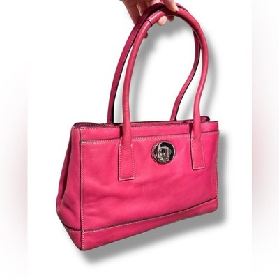 COACH Hampton Madeline Y2K Vintage Berry Pink Shoulder Bag