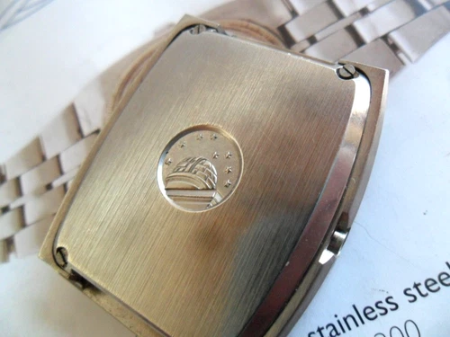 Vintage 1970's S/S Men's Omega Constellation Swiss Watch Case & Crystal 196.0014