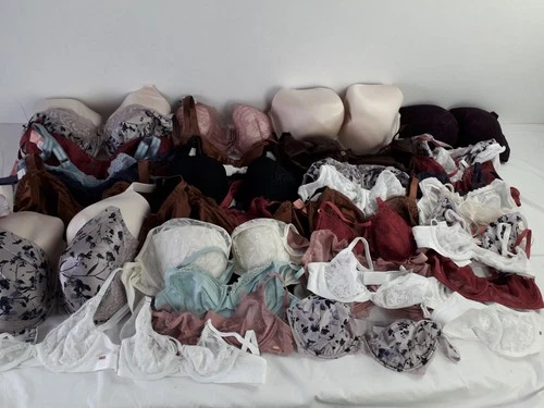 M&S x Rosie Large 40Pcs Bra Bundle Mix Style Mix Size Multicoloured New