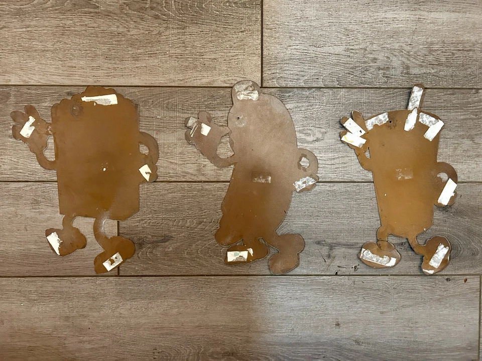 VTG Movie Theater Metal Signs.  Hotdogs, Popcorn, Pop. Home Theater Decor. 15x10 - Image 2 of 2