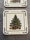 Pimpernel Spode Christmas Tree Holiday Coasters (Set of 6) - Cork Backed Board — photo 6