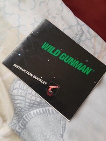 Pistola Wild Gunman Nintendo NES CIB Completa Hangtab 5 Tornillos Caja Negra NTSC Atari
