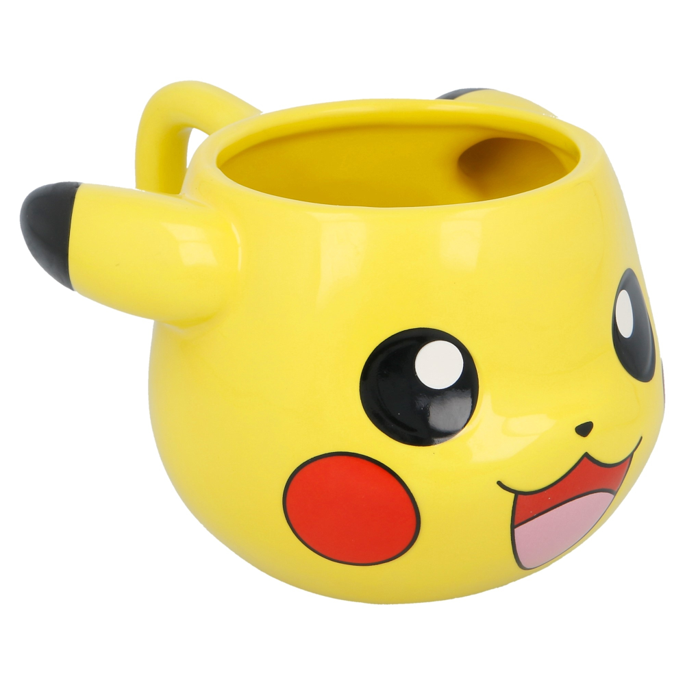 TAZZA 3D PIKACHU POKÉMON IN CERAMICA 500 ML IN CONFEZIONE - STT44674