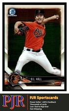2018 Bowman Chrome #BCP107 D.L. Hall Baltimore Orioles  BUY 4 - 35% OFF