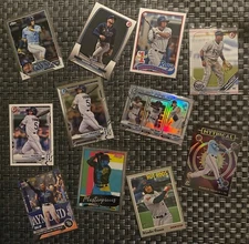 WANDER FRANCO 11 CARD ROOKIE RC LOT - BOWMAN, TOPPS, OPTIC & CHROME - EL PATRON