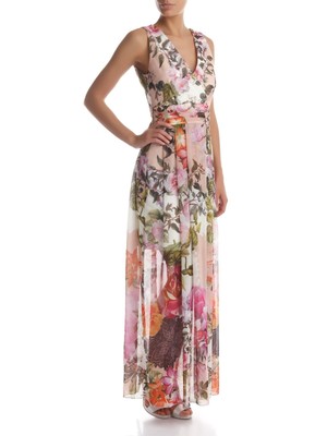 rinascimento abito lungo azzurro