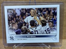 2022 Topps Update Mariano Rivera US320 Legend Image Variation Short Print SP