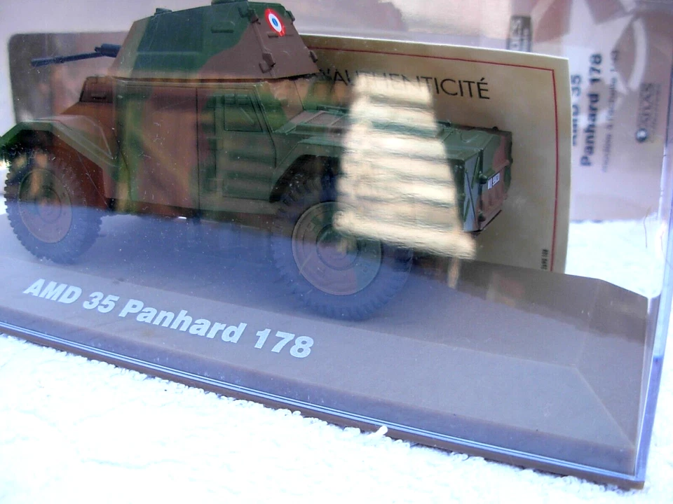 Véhicule Militaire Blindé Armée Transport Atlas 1/43 Char camion AMD Panharrd - Photo 2/3