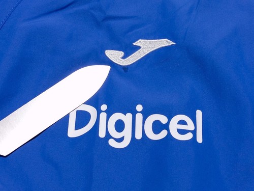 Giacca JOMA West Indies squadra di cricket vento zip intera blu digitale XXL 2XL - Foto 5 di 11