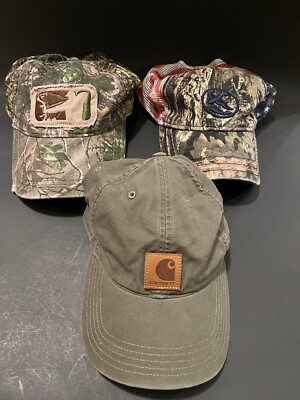 Baseball Hats Carhartt, Gander, Bowhunter Snapback, Camo Cap