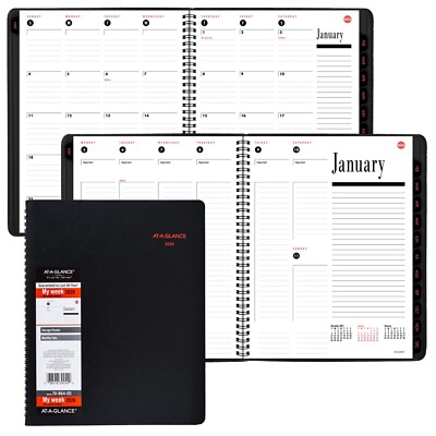 2026 At-A-Glance 70-864-05 Weekly Monthly Appointment Book, 8-1/2