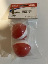 Eagle Claw 07020-004 Snap-On Round Floats Red...
