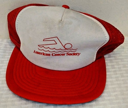 CANCER SOCIETY Snapback Hat Cap Trucker 