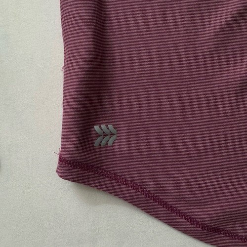 All In Motion LS T-Shirt Girls M 7/8 Purple Pink Thumb Holes Ruched Sleeves New - Picture 6 of 11