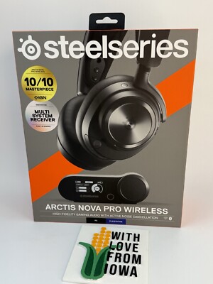 SEALED SteelSeries Arctis Nova Pro Wireless Noise Cancelling Gaming Headset