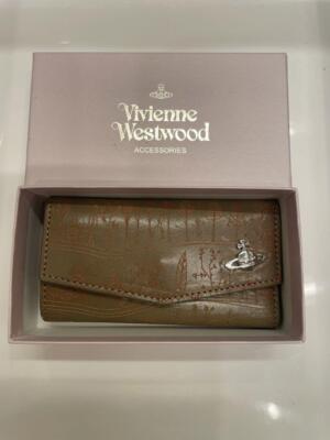 小物 Vivienne Westwood key case Vivienne Westwood 5 Key Case Leather Women Designer Luxury Orb