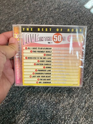 Love in the 50s vol 1 the best of rock Shelf196 AUDIO CD NEW~