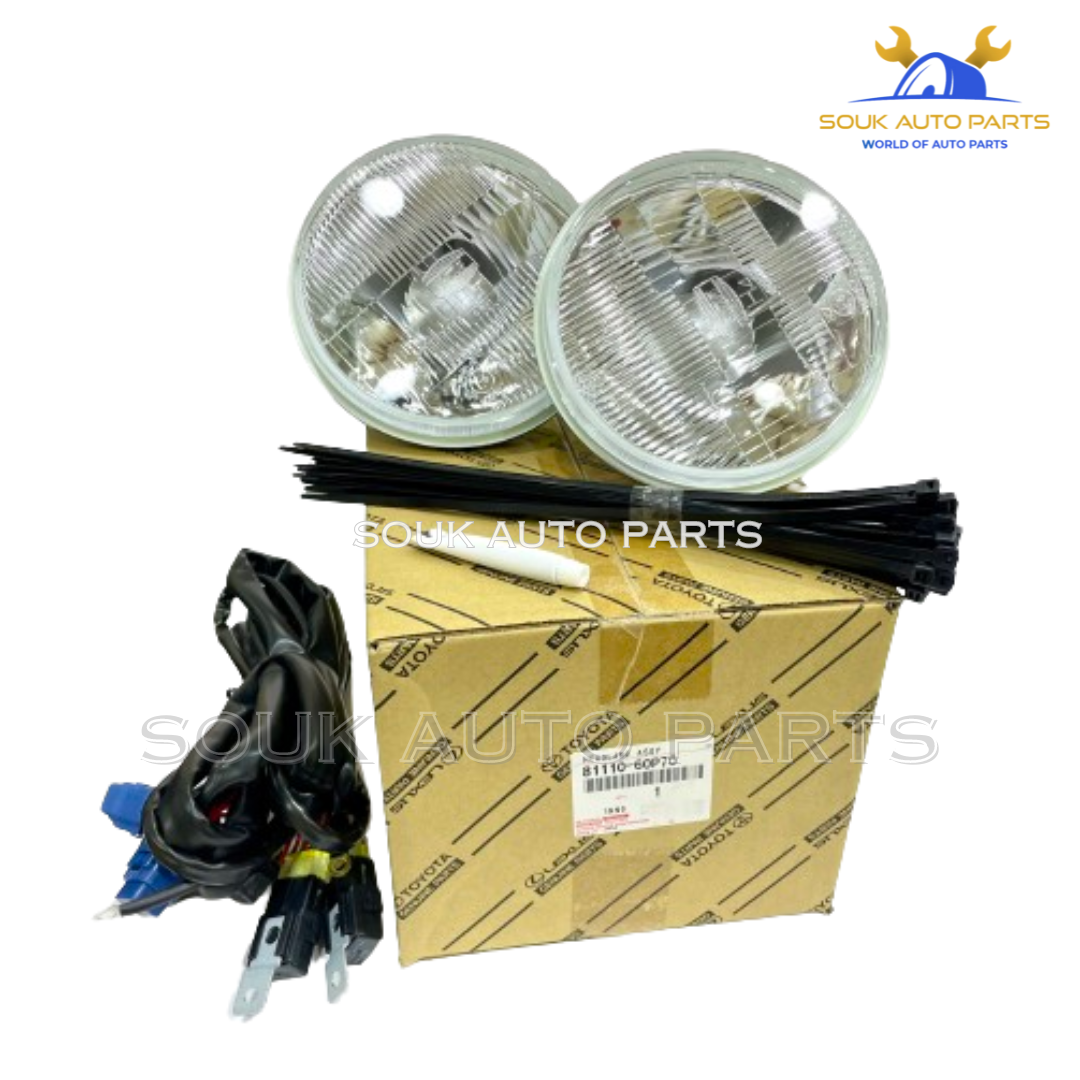 81110-60P70 Genuine Toyota HEADLAMP ASSY RH & LH 8111060P70 OEM | eBay