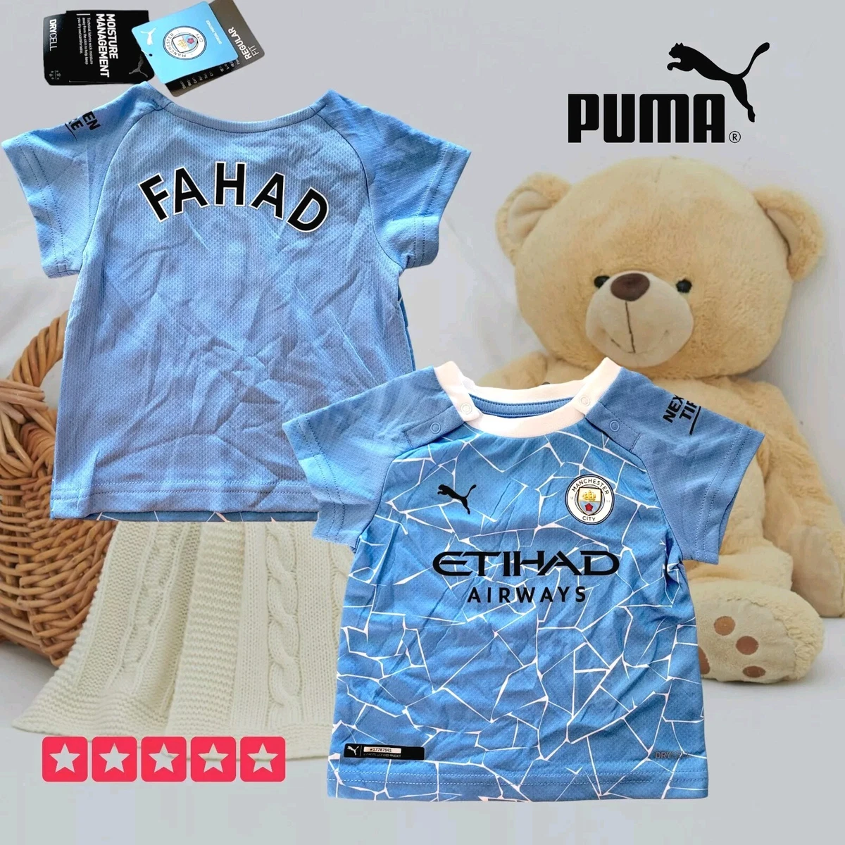 Puma Manchester City FC Infant Home Kit 2020/21