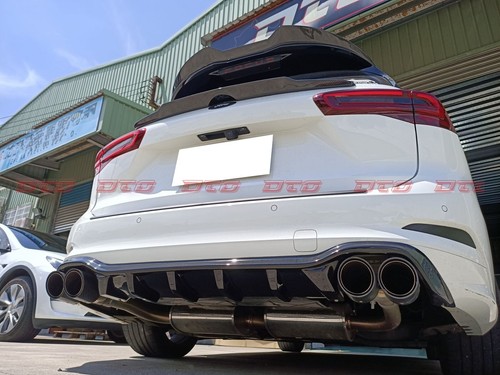 22 Fits Ford Focus MK4 Mk C519 ST Line Rear Bumper Diffuser Spoiler Paint Black - Picture 2 of 6