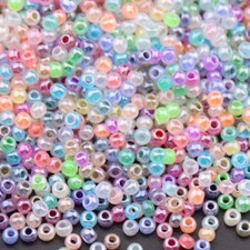 800pcs 2mm Small Crystal Glass Loose Spacer Beads Lot For Beading Jewelry Making