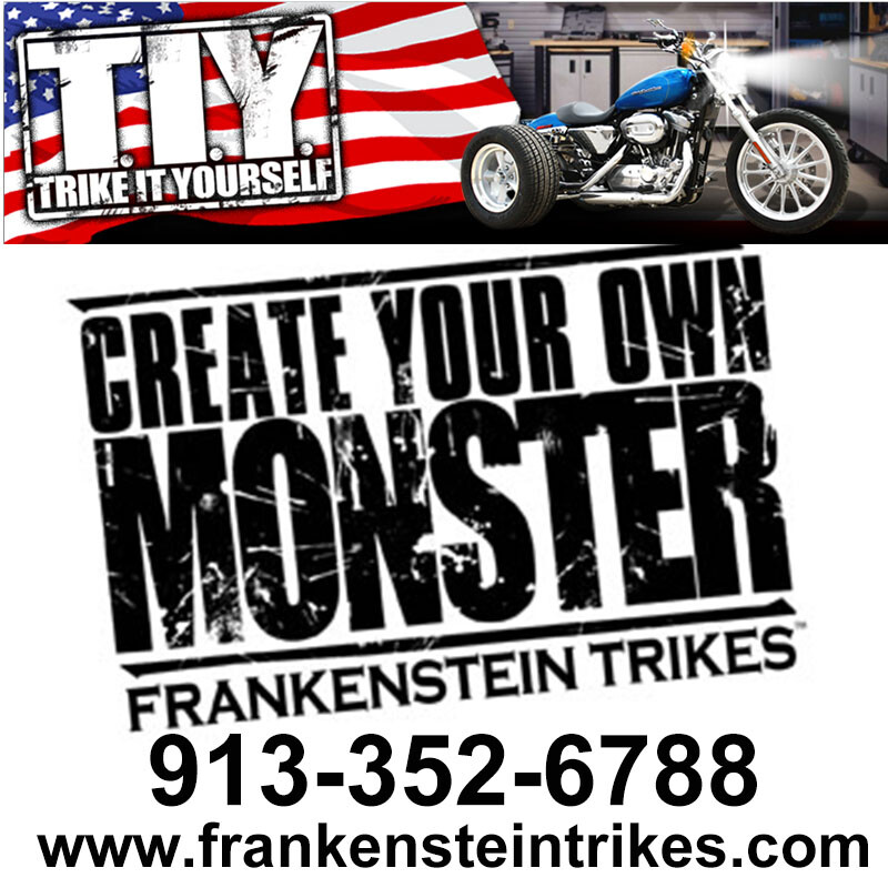 Frankenstein Trikes Sport Trike Kit for Harley-Davidson 2004 & up Sportster 