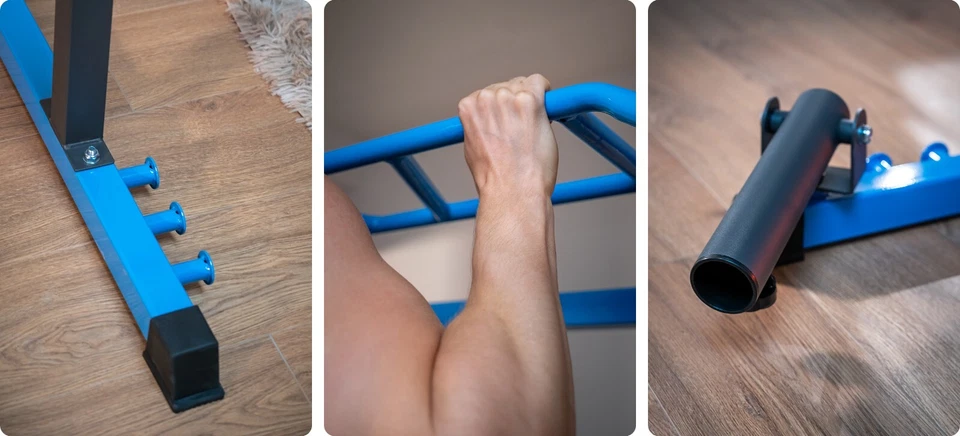 Kraft Station Power Rack Fitnessstation Klimmzug Dip Multigym THUNDER® GATE  - Bild 4 von 4