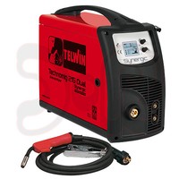 Telwin Technomig 215 Dual Wig Mig/Mag Elektrode Schutzgas SchweißGeräT Inverter