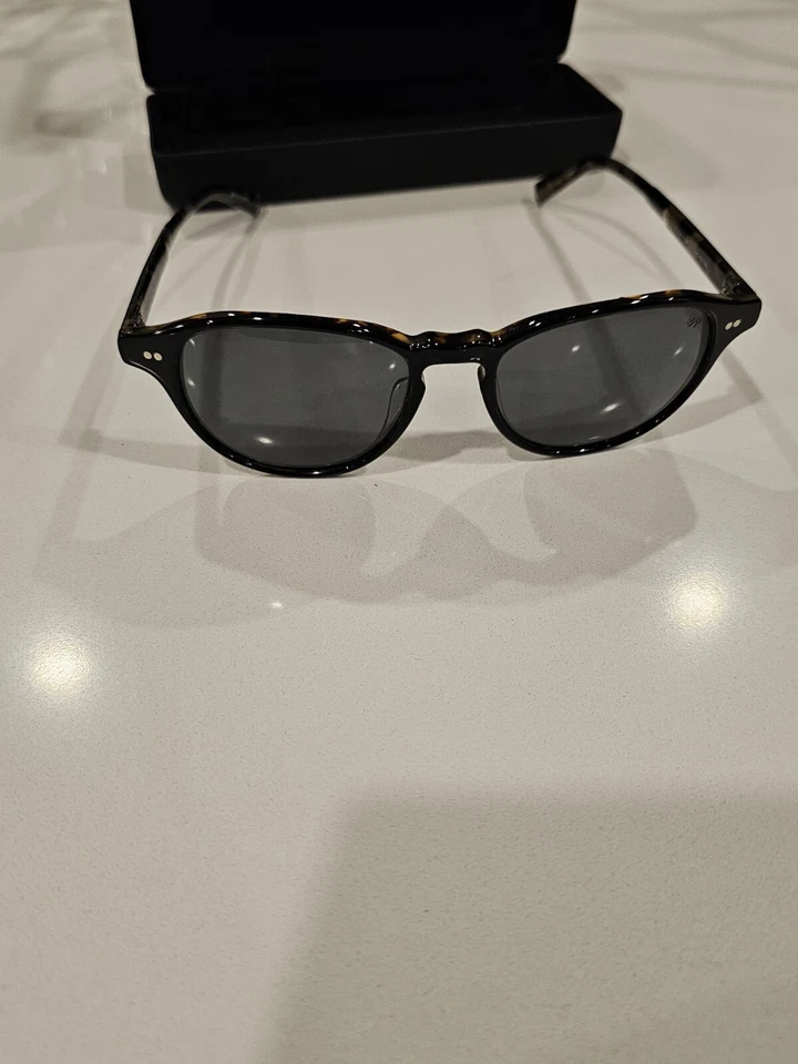 Gafas de sol John Varvatos + Estuche V 600 UF Negro Tortuga Nuevas Foto 4 de 4
