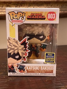 Funko Pop! My Hero Academia - Katsuki Bakugo SDCC SHARED Exclusive IN HAND! | eBay