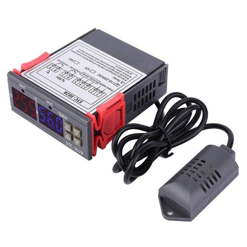STC-3028 AC 110-220V Digital Temperature Humidity Measure Controller Sensor LED - Picture 9 of 9