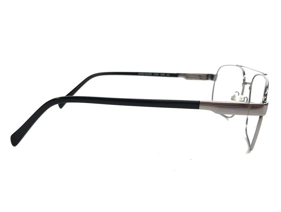 Monturas para gafas Safilo Elasta E7201 0DF8 Gunmetal negro borde completo 57-147-145 Foto 3 de 4