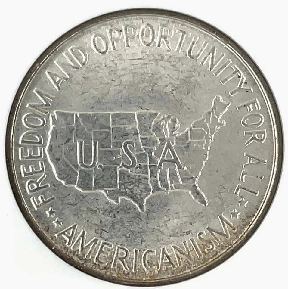 1952 Washington Carver Silver Commemorative Half Dollar NGC MS64 Super Toned - Image 4 of 4