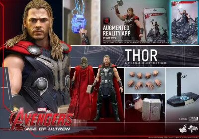 New Hot Toys MMS306 Avengers Age of Ultron AOU Thor Chris Hemsworth Figure