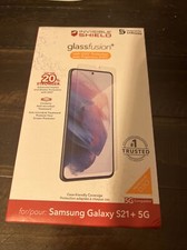 InvisibleShield GlassFusion+ Screen Protector with D3O Coating for Samsung...