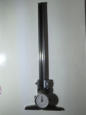 mhc 0-8''/200mm x0.001''/0.02mm,0-100 Rev. Depth Dial Caliper Double Dial 102-0618