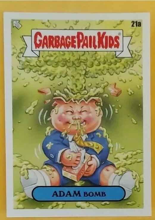 Adam Bomb 2020 Garbage Pail Kids 35th Anniversary Single Card Rare 21a