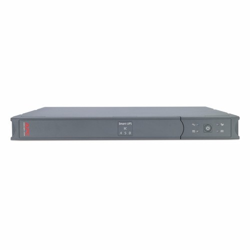 APC SMART UPS (SC), 450VA, IEC(4), SERIAL, 1U RACK/TOWER, 2YR WTY SC450RMI1U - Picture 3 of 4