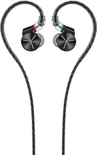 FiiO FA7S Headphone Earphones Wired 6BA High Resolution in-Ear Earbuds (Black)