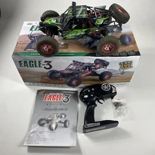 Desert Eagle-3 Brushed 1:12 RC Model Car Electric RC Buggy 4WD RTR Green 4WD