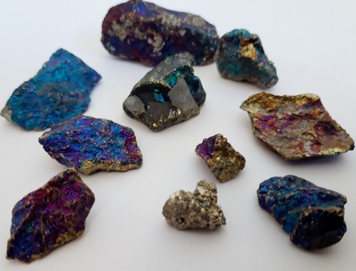 1 x Bornite "Peacock Ore" Raw Rough, Crystal Healing, Reiki, Choice of Weights - 第 18/26 張圖片