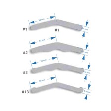 144 Pcs Dental Ortho Stainless Steel Matrix Bands Tofflemire Stuck 4 Models