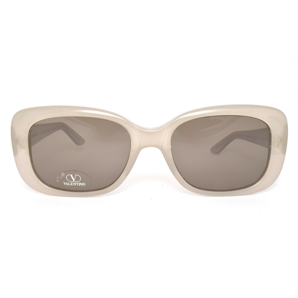 Valentino Grey and White With Lenses Sunglasses Valentino 5469S GAYE5 – Vintage Frames Company main image 3