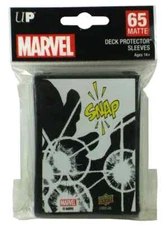 Marvel Thanos Snap 65ct Matte Deck Protector Sleeves SEALED Ultra Pro