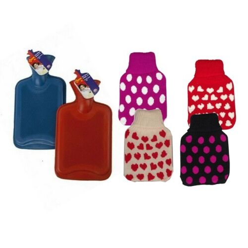 Children&#039;s Hot Water Bottle OR Soft Cuddly Cover 500ml Size Select From Options