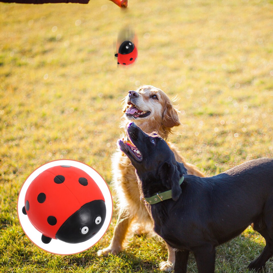 HDP Quietschspielzeug Für Hunde – 3 Stück, Latex, Bunt, Ca. 10 Cm